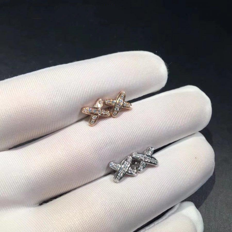 ¡®lume Jewelry¡¯JEUX DE DIAMOND EARRINGS