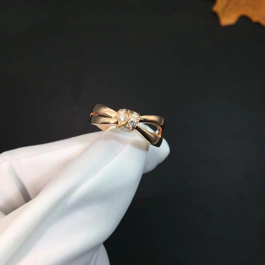 ¡®lume Jewelry¡¯LIENS RING PINK GOLD DIAMOND