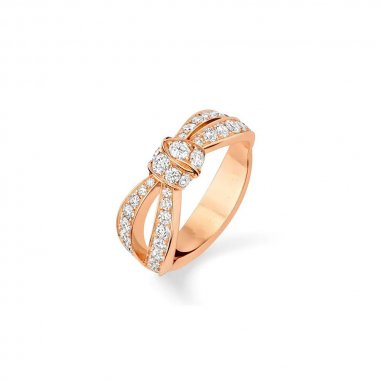 ¡®lume Jewelry¡¯LIENS PINK GOLD DIAMOND RING