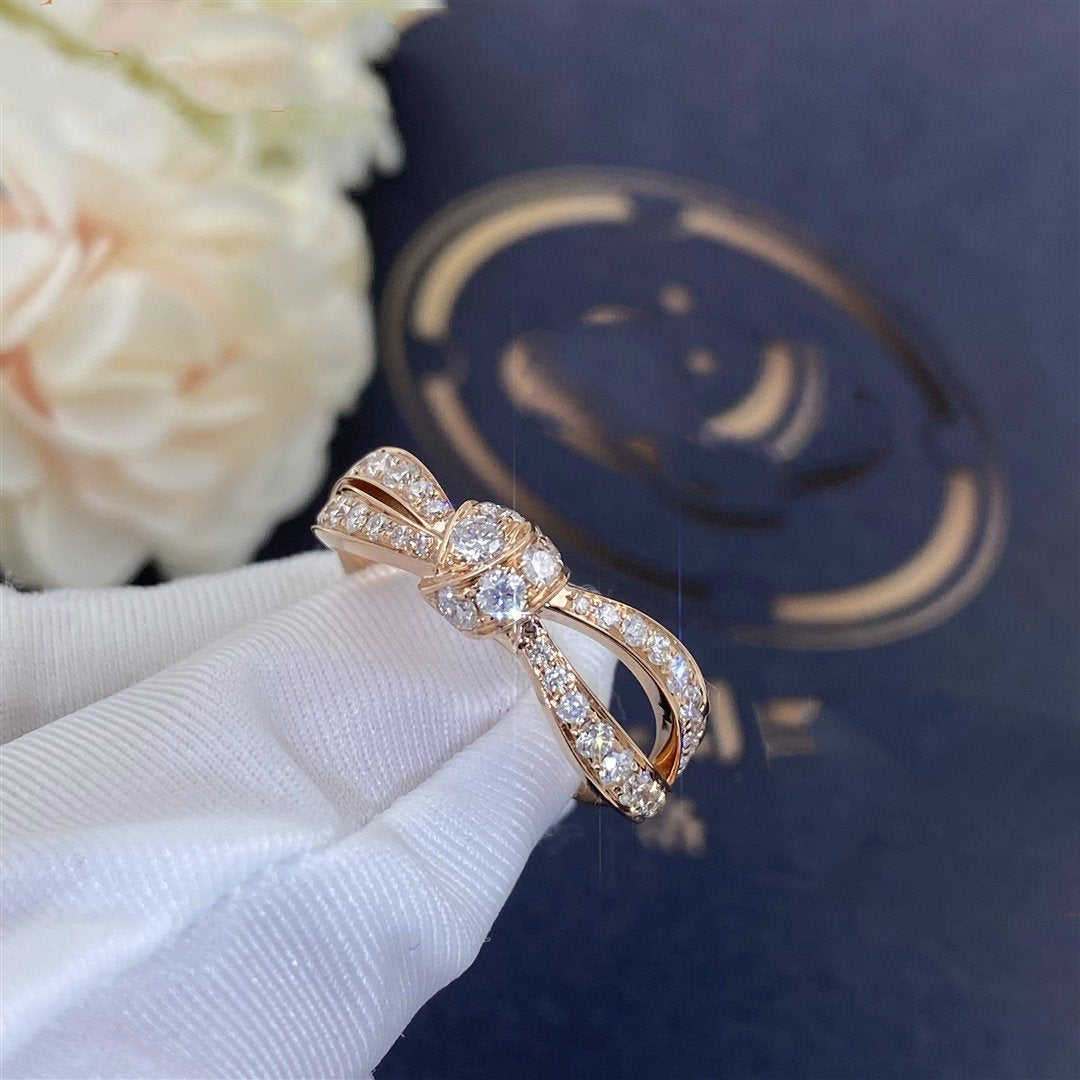 ¡®lume Jewelry¡¯LIENS PINK GOLD DIAMOND RING
