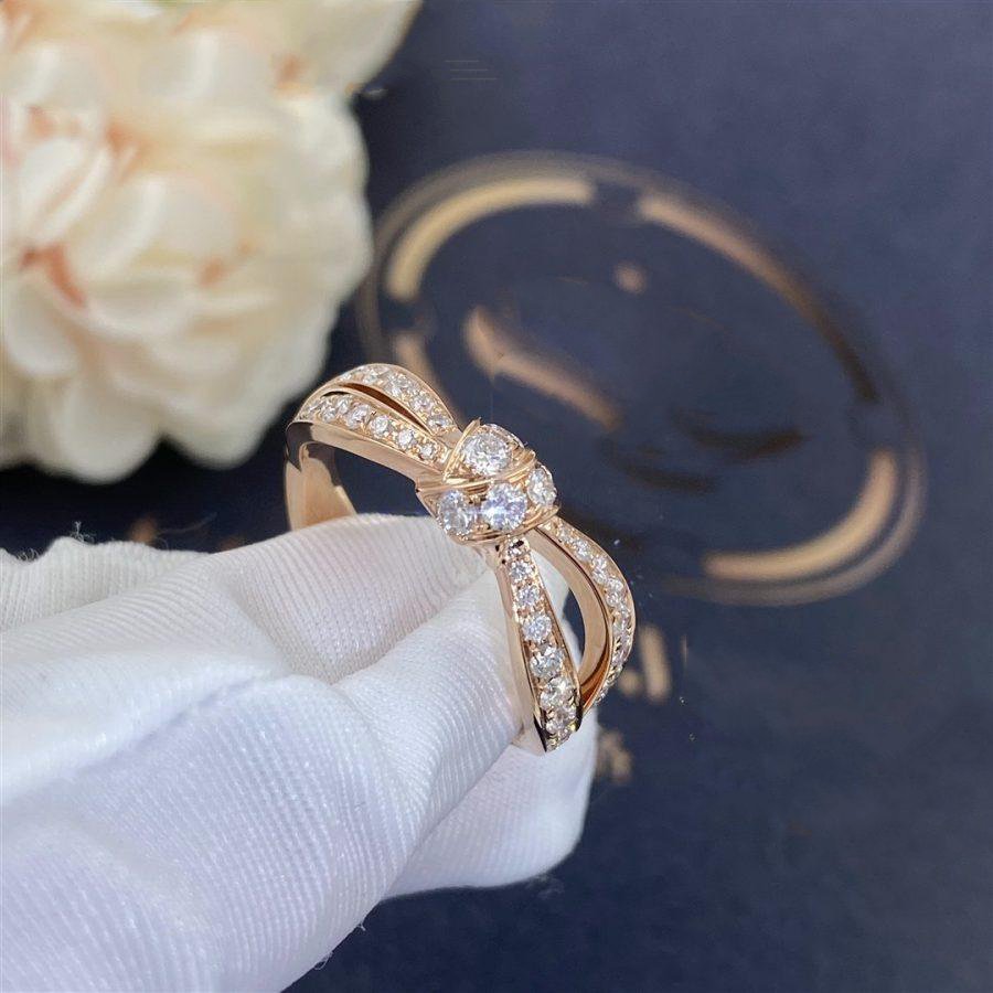 ¡®lume Jewelry¡¯LIENS PINK GOLD DIAMOND RING