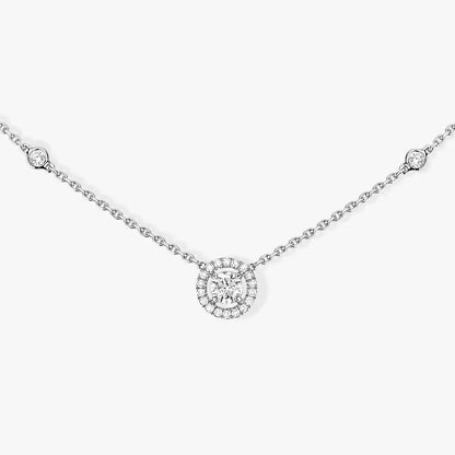[lume Jewelry]Diamond Necklace 0,20ct Brilliant Shape Joy