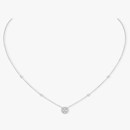 [lume Jewelry]Diamond Necklace 0,20ct Brilliant Shape Joy