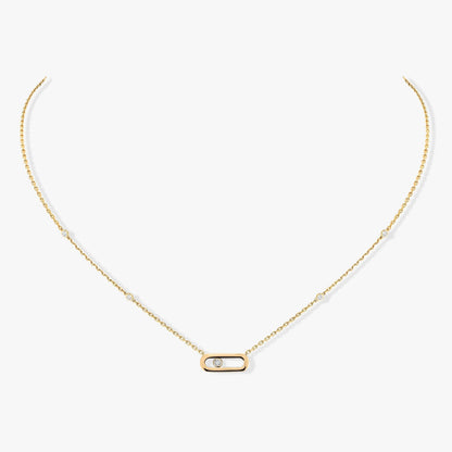 [lume Jewelry]MOVE UNO DIAMOND NECKLACE