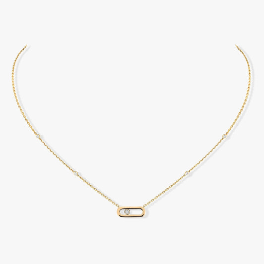 [lume Jewelry]MOVE UNO DIAMOND NECKLACE