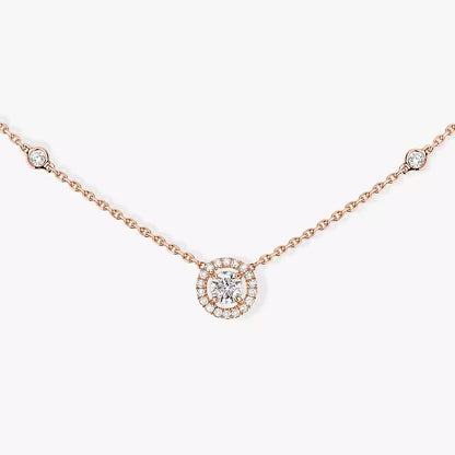 [lume Jewelry]Diamond Necklace 0,20ct Brilliant Shape Joy