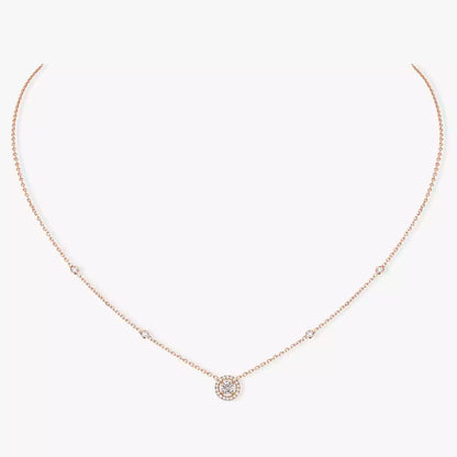 [lume Jewelry]Diamond Necklace 0,20ct Brilliant Shape Joy