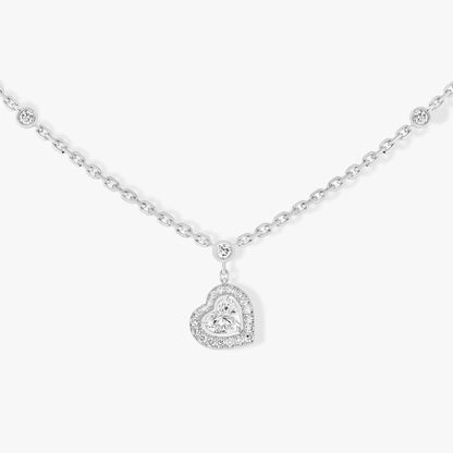 [lume Jewelry]JOY HEART DIAMOND NECKLACE