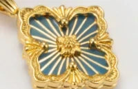 [lume Jewelry] B.C.L SMALL SIZE ENAMEL NECKLACE£¨Various colors)