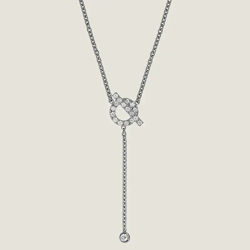 ¡®lume Jewelry¡¯FINESSE SILVER DIAMOND NECKLACE