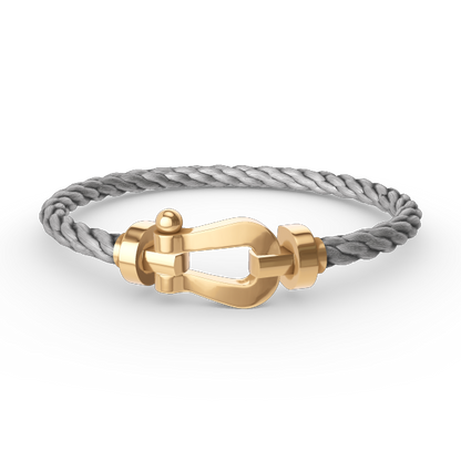 ¡®lume Jewelry¡¯FORCE LARGE HORSESHOE NO DIAMOND BRACELET GOLD