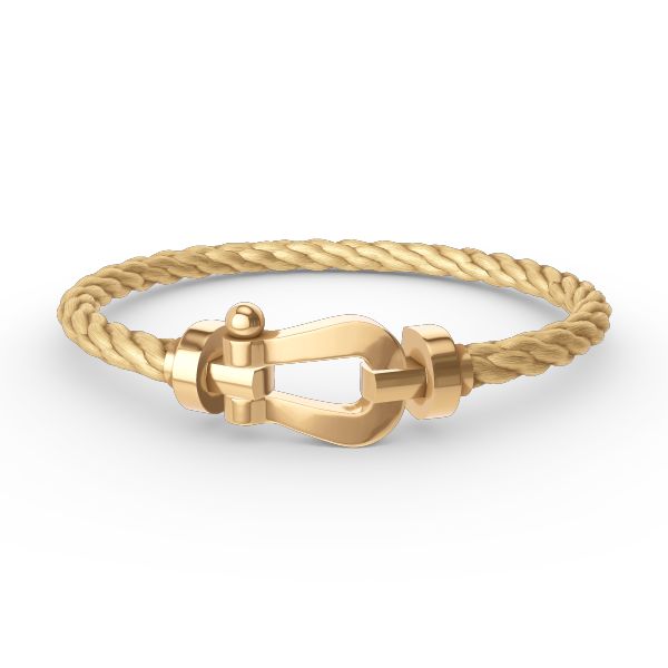 ¡®lume Jewelry¡¯FORCE LARGE HORSESHOE NO DIAMOND BRACELET GOLD