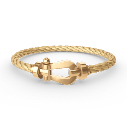 ¡®lume Jewelry¡¯FORCE LARGE HORSESHOE NO DIAMOND BRACELET GOLD