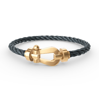 ¡®lume Jewelry¡¯FORCE LARGE HORSESHOE NO DIAMOND BRACELET GOLD