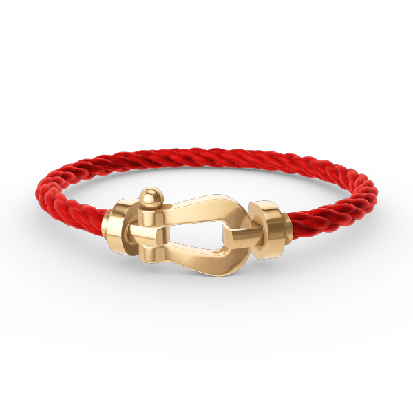 ¡®lume Jewelry¡¯FORCE LARGE HORSESHOE NO DIAMOND BRACELET GOLD