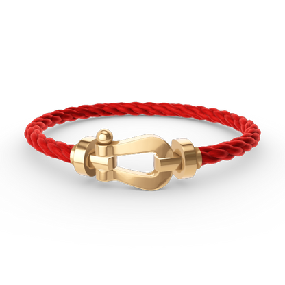 ¡®lume Jewelry¡¯FORCE LARGE HORSESHOE NO DIAMOND BRACELET GOLD