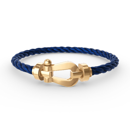 ¡®lume Jewelry¡¯FORCE LARGE HORSESHOE NO DIAMOND BRACELET GOLD