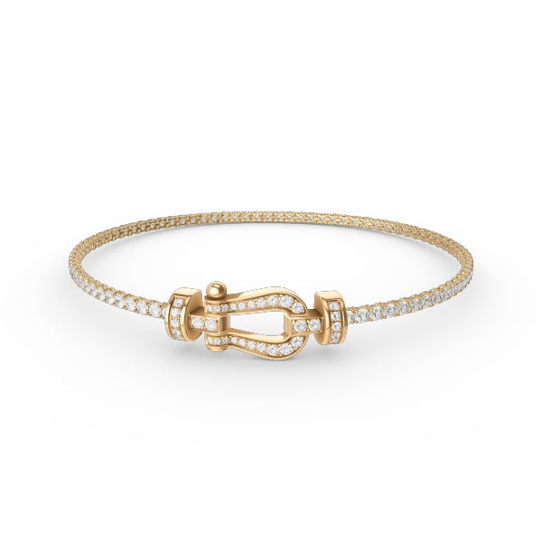 ¡®lume Jewelry¡¯FORCE  HORSESHOE  DIAMOND TENNIS BRACELET