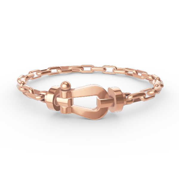 ¡®lume Jewelry¡¯FORCE LARGE HORSESHOE CLASP  METAL BRACELET