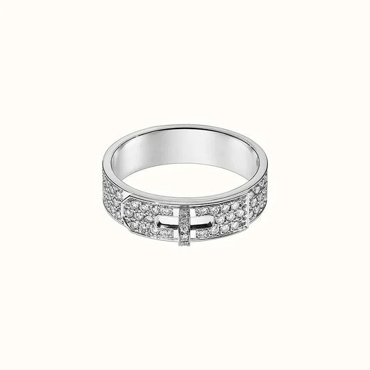 ¡®lume Jewelry¡¯KELLY SILVER DIAMOND RING