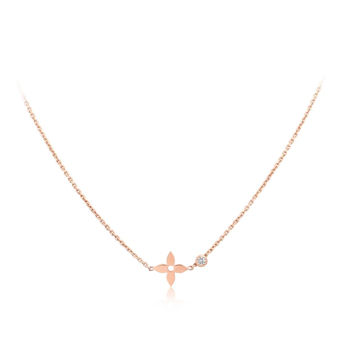 ¡®lume Jewelry¡¯BLOSSOM PENDANT PINK GOLD AND DIAMOND