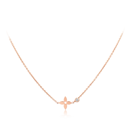 ¡®lume Jewelry¡¯BLOSSOM PENDANT PINK GOLD AND DIAMOND