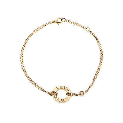 ¡®lume Jewelry¡¯LOVE BRACELET 2 DIAMOND