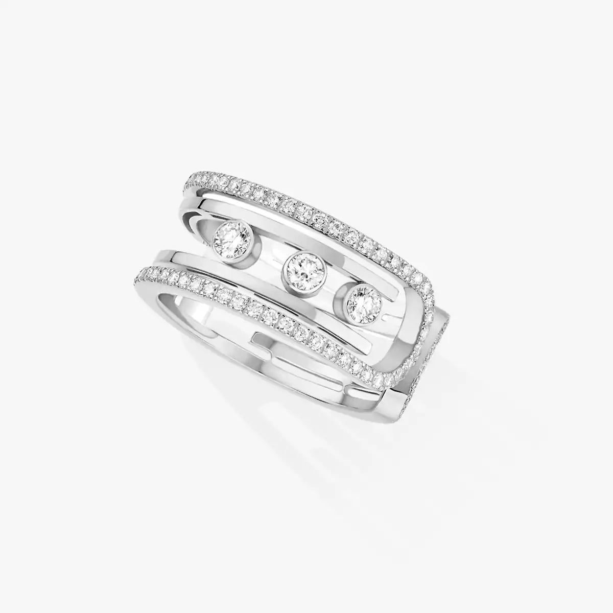 [lume Jewelry]Move 10th Diamond Ring in Gold