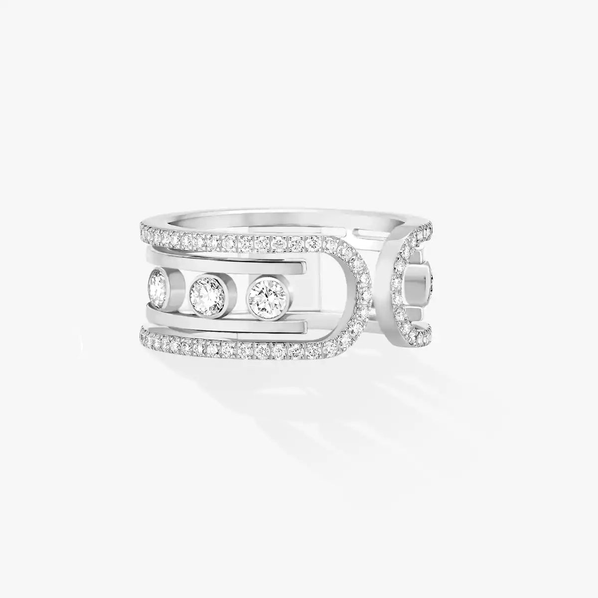 [lume Jewelry]Move 10th Diamond Ring in Gold