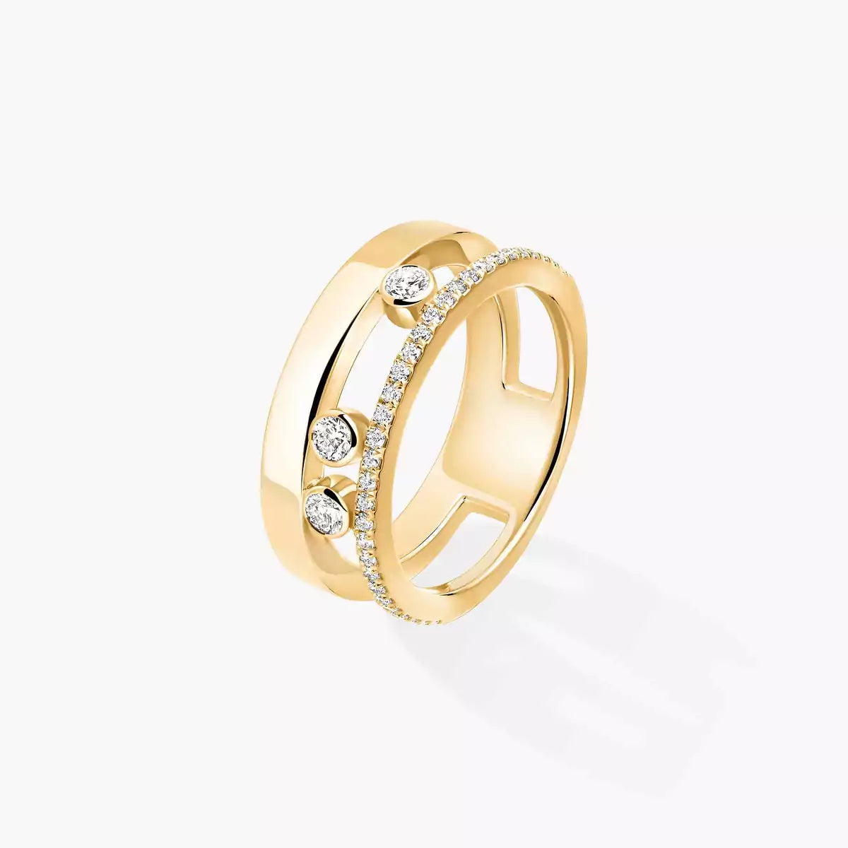 [lume Jewelry]Move Romane Diamond Ring