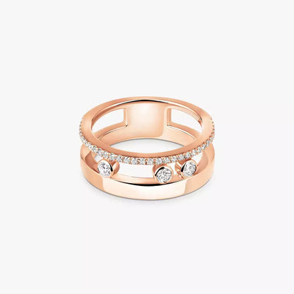[lume Jewelry]Move Romane Diamond Ring