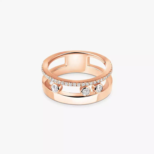 [lume Jewelry]Move Romane Diamond Ring