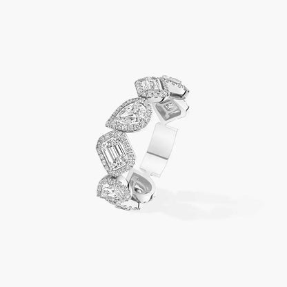 [lume Jewelry]Diamond Wedding Ring My Twin