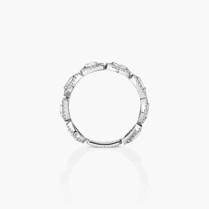 [lume Jewelry]Diamond Wedding Ring My Twin