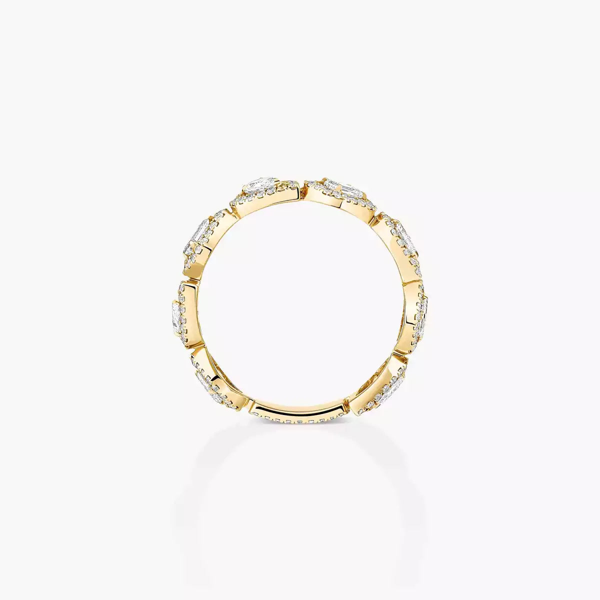 [lume Jewelry]Diamond Wedding Ring My Twin