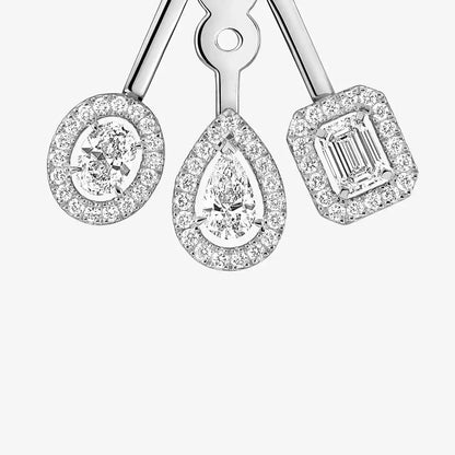 [lume Jewelry] My Twin Trio  Diamond Earrings