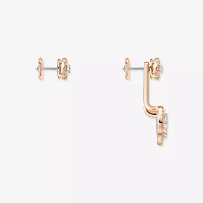[lume Jewelry] My Twin Trio  Diamond Earrings