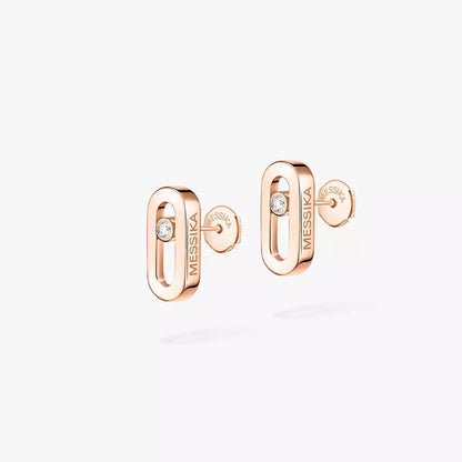 [lume Jewelry]Move Uno Diamond Stud Earrings