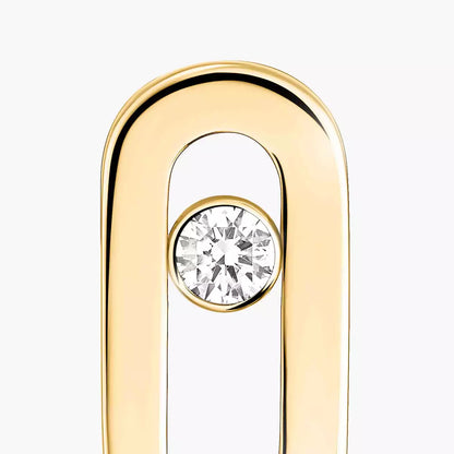 [lume Jewelry]Move Uno Diamond Stud Earrings