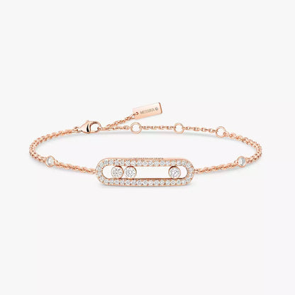 [lume Jewelry]Pavé Baby Move Diamond Bracelet