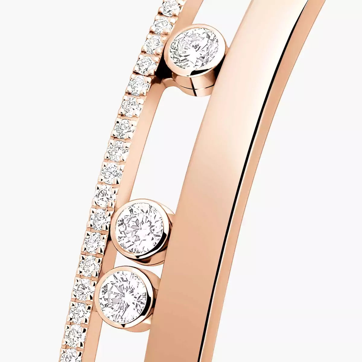 [lume Jewelry]Move Romane Diamond Bangle Bracelet