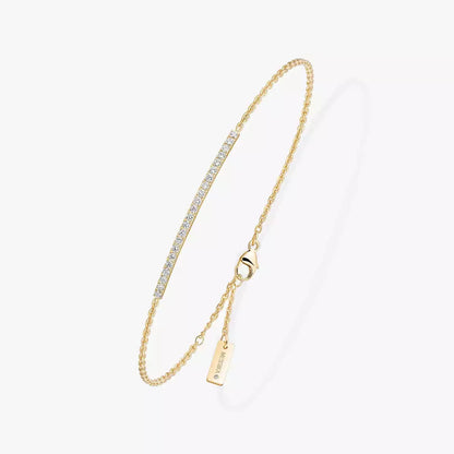 [lume Jewelry]Diamond Thin Bangle 0.15ct My Twin Toi & Moi