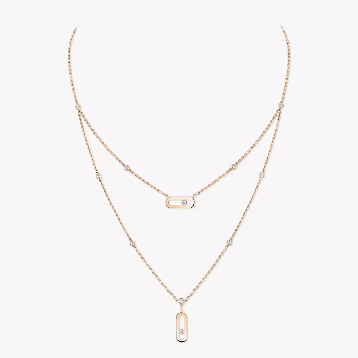 [lume Jewelry] Move Uno Diamond Necklace