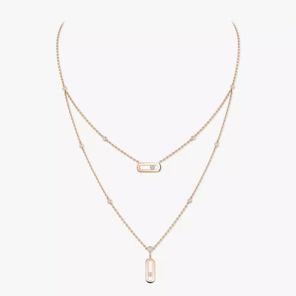 [lume Jewelry] Move Uno Diamond Necklace