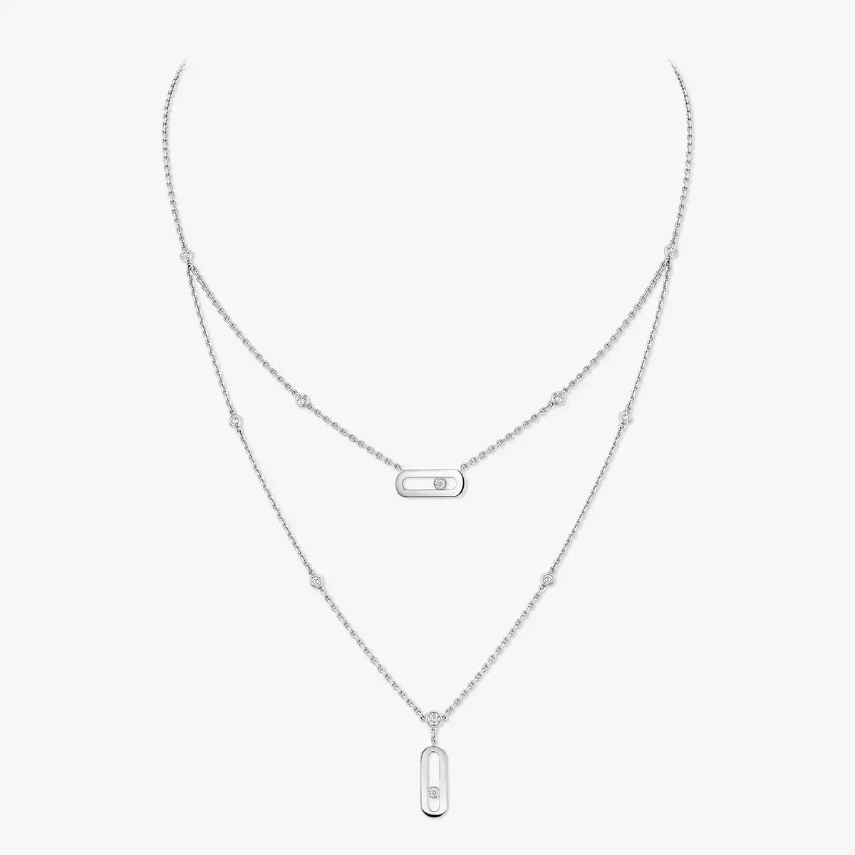[lume Jewelry] Move Uno Diamond Necklace