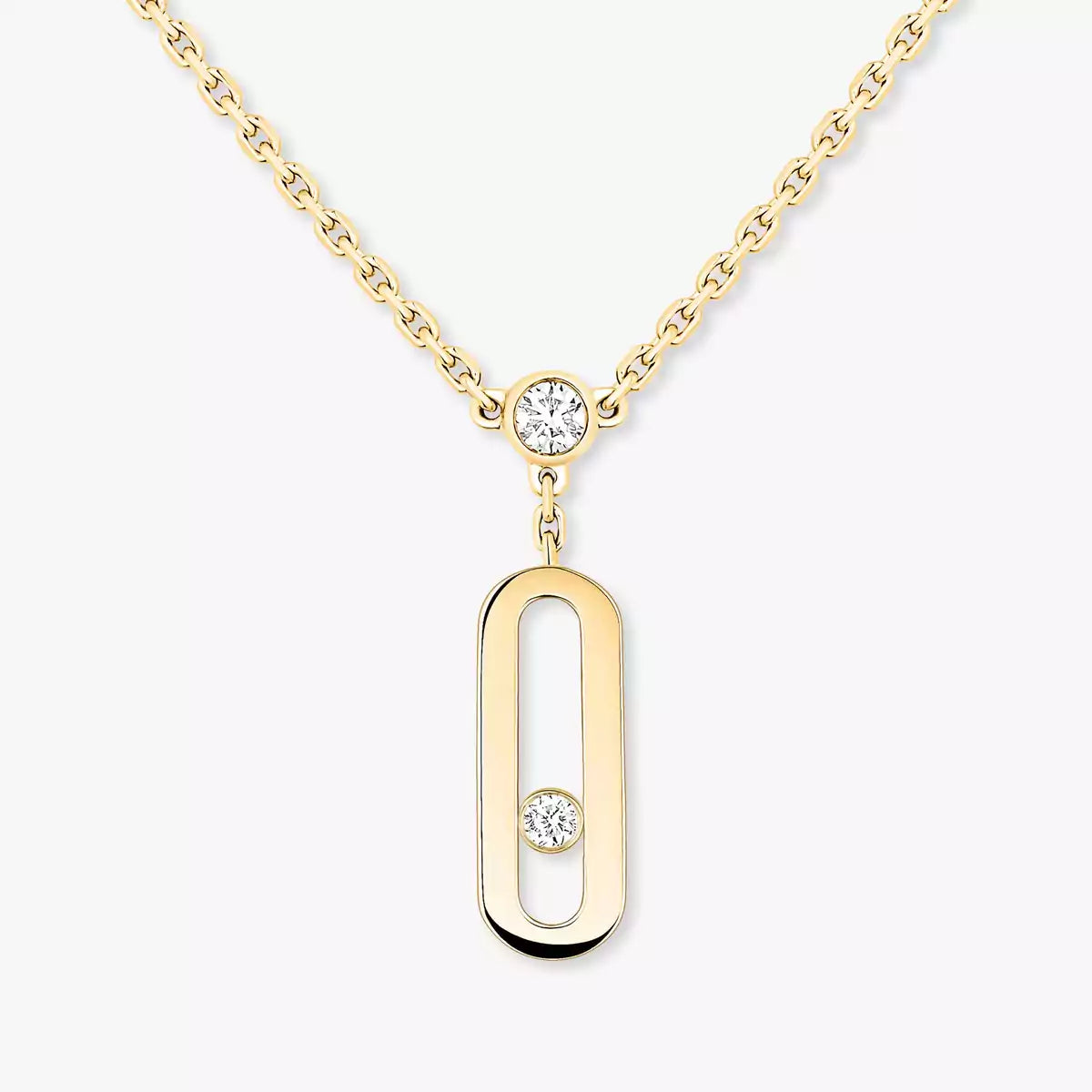 [lume Jewelry] Move Uno Diamond Necklace