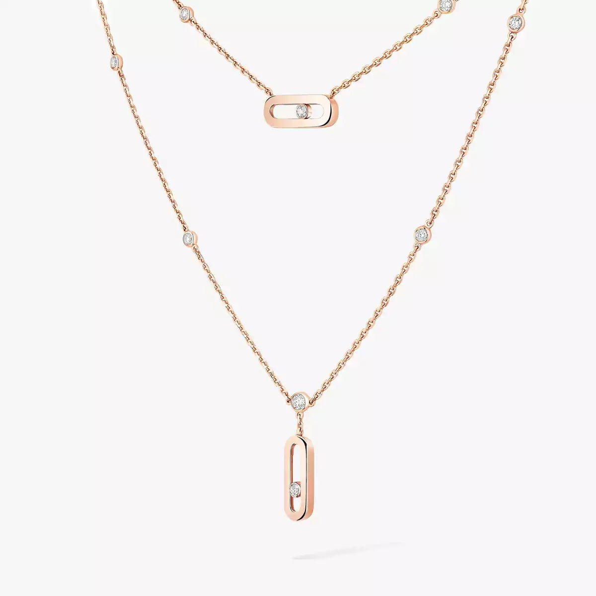 [lume Jewelry] Move Uno Diamond Necklace