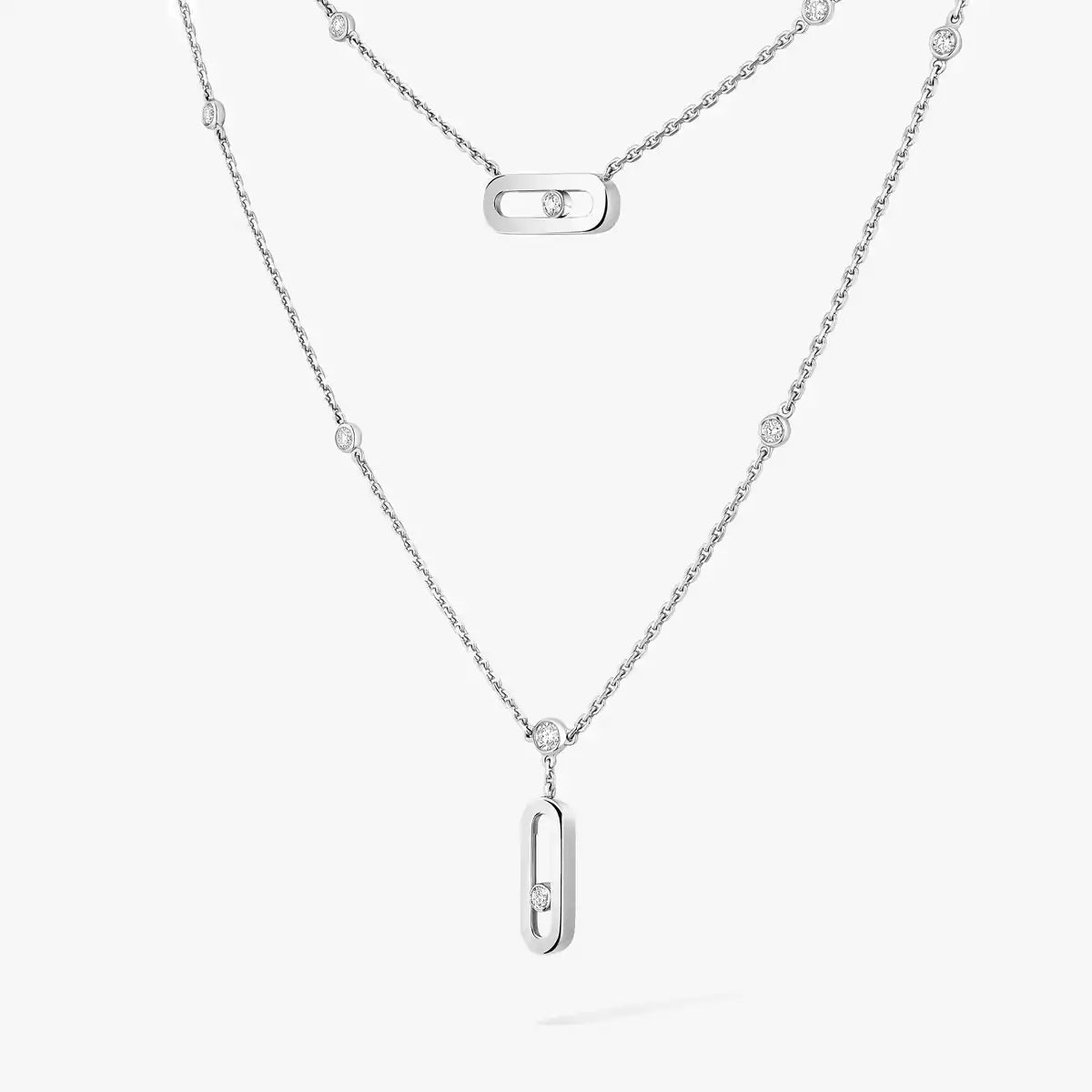 [lume Jewelry] Move Uno Diamond Necklace