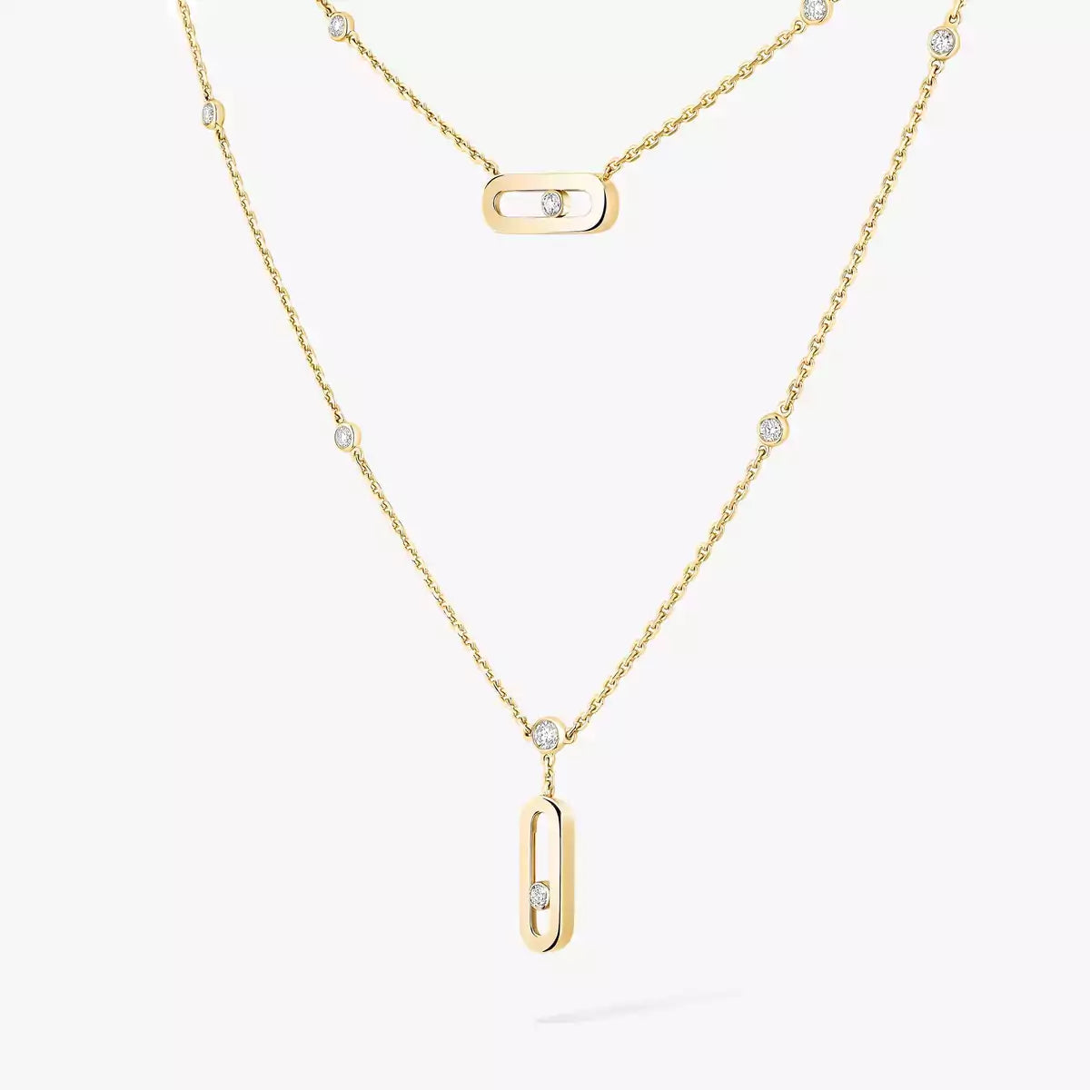 [lume Jewelry] Move Uno Diamond Necklace