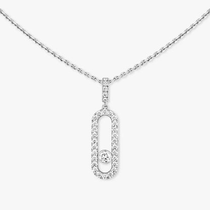 [lume Jewelry]Move Uno Diamond Necklace in Rose Gold